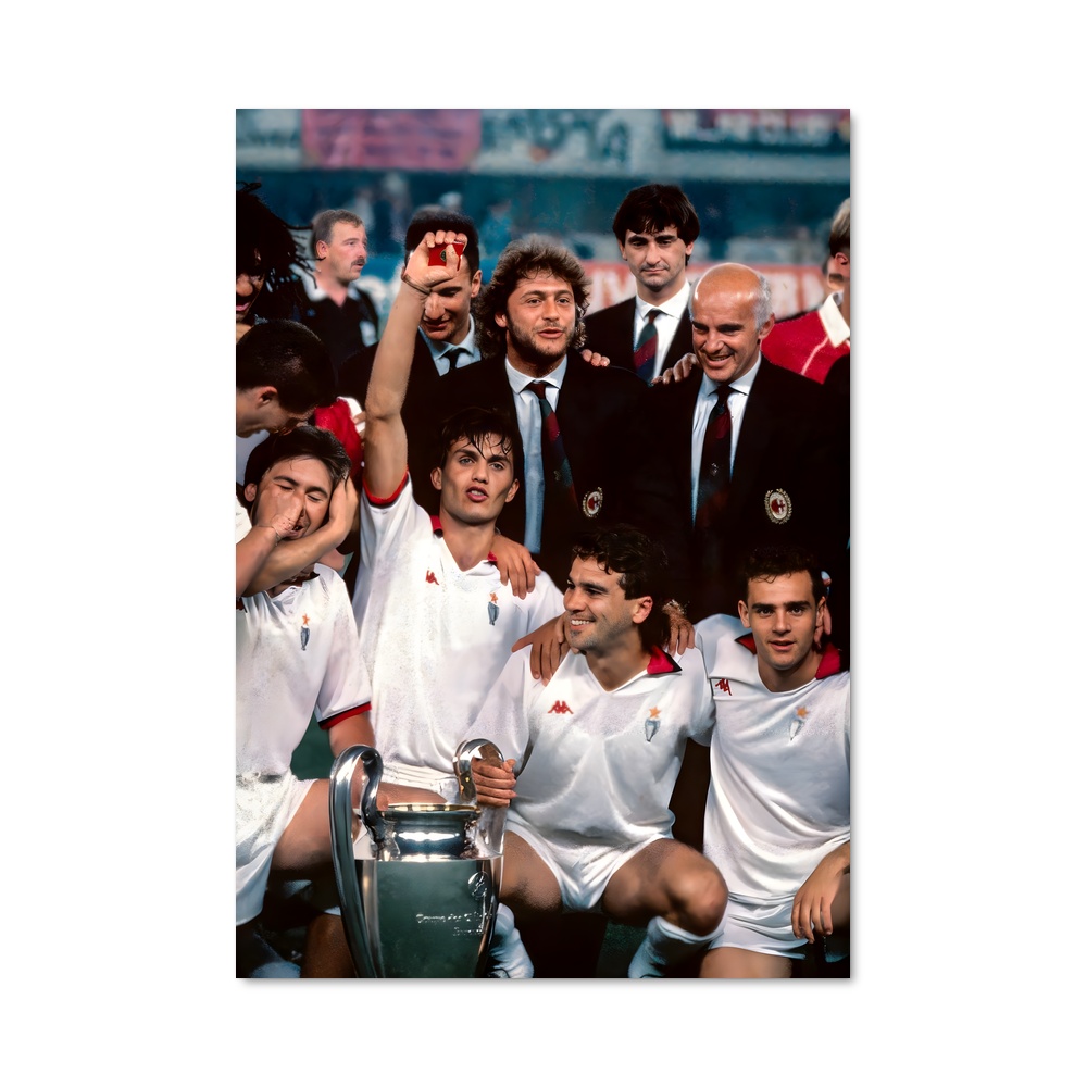Poster milan équipe